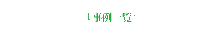 「事例一覧」